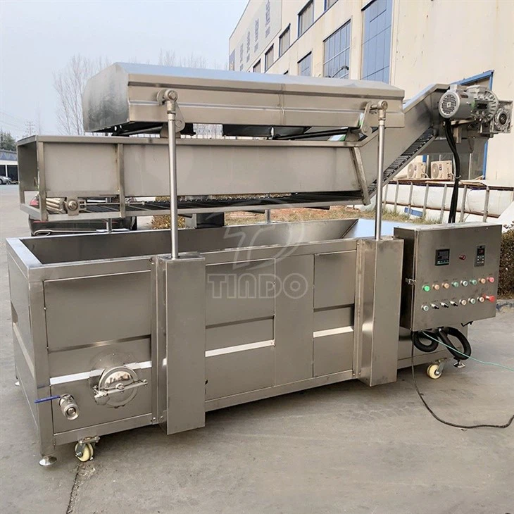 Gas Electric Continuous Frying Machine